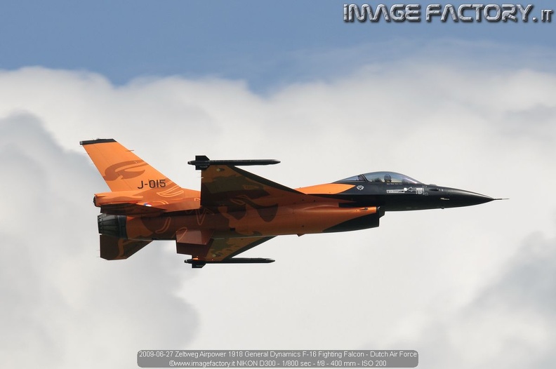 2009-06-27 Zeltweg Airpower 1918 General Dynamics F-16 Fighting Falcon - Dutch Air Force.jpg